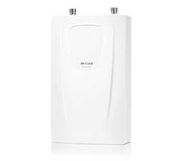 CLAGE CDX11-U 2400-26613 Chauffe-eau électronique compact pour la cuisine 11 kW 400 V Design fin pour montage sous évier Certifié VDE-GS