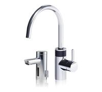 CLAGE Clage Robinet de lavabo AEB-C, 6 V batterie, chromé, tactile, commande électronique Quantité:1