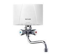 CLAGE M4 SMB Petit chauffe-eau instantané 4,4 kW 230 V + mitigeur 1500-17104