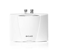 CLAGE Petit Chauffe-Eau électronique instantané (Blanc, 3,5 KW prêt à l'emploi)