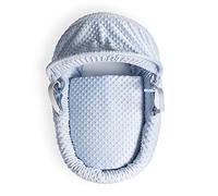 Clair de Lune Ensemble de couffin à fossettes (panier non inclus) - Bleu
