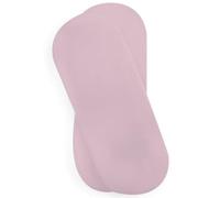 Clair de Lune Lot de 2 draps-Housses pour couffin 100% Jersey de Coton Doux 74 x 30 cm (Rose)
