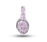 clairage de paillettes brillantes Compatible avec Bose QuietComfort CASHPHONES (2023) - Sakura Purple - Premium 3M Vinyl Protective Wrap Decal C