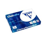 Clairefontaine 1952C - Clairalfa - Lot de 250 Feuilles de Papier - A4 - 120 g - Blanc
