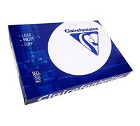 CLAIRALFA Lot de 4 Ramettes 250 Feuilles Papier 160g A3 420x297 mm Certifié PEFC Blanc