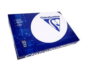 CLAIRALFA Lot de 4 Ramettes 250 Feuilles Papier 160g A3 420x297 mm Certifié PEFC Blanc