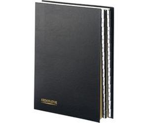 Claircell - Trieur Plastifie Alphabetique 26c Noir Noir G