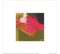 Claire Chandler - imprimé "So Far Away" PM11352 (30 cm x 30 cm) (vert/rouge)