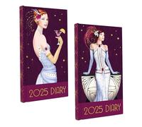 Claire Coxon Agenda semainier fin 2025 Art déco