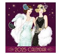 Claire Coxon Calendrier mural carré Art déco 2025