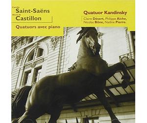 CLAIRE DESERT (piano) - Castillon, Saint-Saens : Quatuors pour piano anglais]