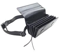 CLAIRE-FONCET Sacoche Banane Coffret Serveur en Véritable Cuir de Buffle, Vendue sans monnayeur, Fermeture par Aimant, idéale pour Serveurs, Serveuses, Bars, Brasseries, Pubs, Restaurants, Forains