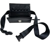 CLAIRE-FONCET Sacoche Banane Serveur en Véritable Cuir de Bovin, avec Monnayeur Distributeur 6 Pièces d'Euros, Fermeture Cartable, idéale Serveur, Serveuse, Bar, Restaurant, Brasserie