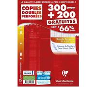 CLAIRE FONTAINE Copies Doubles Grands Carreaux 500