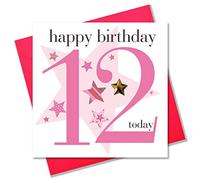 Claire Giles Carte d'anniversaire 12 ans pour fille