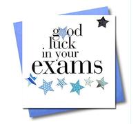 Claire Giles Hearts and Stars Carte Good Luck in Your Exams carte