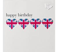 Claire Giles Toast Cœur Union Jacks carte