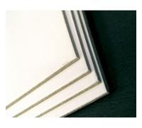 Clairefontaine 10f Carton Contrecollé Blanc-Gris 50x65cm 600g