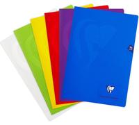 Clairefontaine 10x Mimesys, Cahier A4 48 feuilles quadrillées, Couleurs - Assorti 303162C