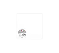 Clairefontaine 1116C Pack 25 Cartes simples 16x16 cm 210g Blanc