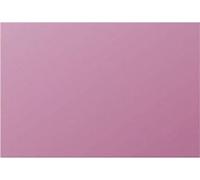 Clairefontaine 11455C - Paquet de 25 Cartes Simples - Format 8,2x12,8cm - 210g/m² - Coloris Rose Hortensia - Cartons d'Invitation Evènements et Correspondance - Gamme Pollen - Papier Premium Lisse