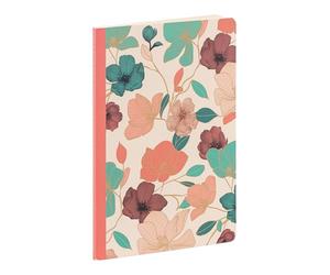 Clairefontaine 116253C Carnet Cousu Feuille de Ginkgo A5 96P Lignées