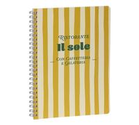 Clairefontaine - 116264C - Un Carnet A Spirale Décor Agrumes Aux Couleurs Acidulées - A5 14,8x21cm - 148 Pages Lignées Papier Blanc 90g Couverture cartonnée finition Satinée 4 visuels, livr. Aléatoire