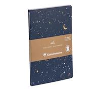 Clairefontaine 116297C Set de 2 Carnets A5 64P Lignées 1 Imprimé + 1 Cuir