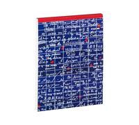 Clairefontaine 116317C - Un Bloc Entoilé Entête Le Mur des Je t'aime Montmartre - A5 14,8x21 cm - 70 Feuillets Lignés - Papier Blanc 90g - Couverture brillante - Collection Le Mur des Je t'aime