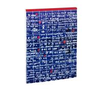 Clairefontaine 116318C - Un Bloc Entoilé Entête Le Mur des Je t'aime Montmartre - A6 10,5x14,8 cm - 70 Feuillets Lignés - Papier Blanc 90g - Couverture brillante Collection Le Mur des Je t'aime