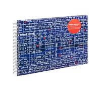 Clairefontaine 116320C - Un Album Souvenirs A Spirale Le Mur des Je t'aime Montmartre - A4 29,7x21 cm - 20F Blanches Lignées 120g + 20F Noires papier à Grain 160g - Collection Le Mur des Je t'aime