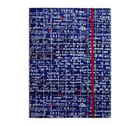 Clairefontaine 116321C - Chemise Élastique Le Mur des Je t'aime 3 Rabats A4