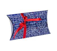 Clairefontaine 116331C - Une Pochette Cadeau Pliable Le Mur des Je t'aime Montmartre - Etui Cadeau Large 27,5x16x5,5 cm - Boîte Cadeau - Pour objet 22 cm - Finition Brillante - Nœud ruban satiné