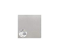 Clairefontaine 1189C Pack 25 Cartes 16x16 cm 210 g Argent