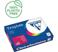 Clairefontaine 1218PC Clairefontaine Papier à copier Trophée rouge cerise DIN A4 120 g/qm 250 feuilles