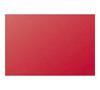 Clairefontaine 1225C - Paquet de 25 Cartes Simples - Format 7x9,5cm - 210g/m² - Coloris Rouge Groseille - Cartons d'Invitation Evènements et Correspondance - Gamme Pollen - Papier Premium Lisse