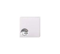 Clairefontaine 12884C - Paquet de 25 Cartes Doubles - Format Carré 13,5x13,5cm - 210g/m² - Coloris Rose Poudré Irisé - Invitation Evènements et Correspondance - Gamme Pollen - Papier Premium Lisse
