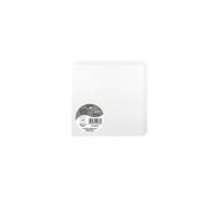 Clairefontaine 12885C - Paquet de 25 Cartes Doubles - Format Carré 13,5x13,5cm - 210g/m² - Coloris Blanc Irisé - Cartons d'Invitation Evènements et Correspondance - Gamme Pollen - Papier Premium Lisse