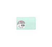 Clairefontaine 1433C - Paquet de 25 Cartes Simples - Format 8,2x12,8cm - 210g/m² - Coloris Vert Jade - Cartons d'Invitation Evènements et Correspondance - Gamme Pollen - Papier Premium Lisse