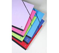 Clairefontaine 144601C Carton à dessin Couleur à élastiques 26x33cm assortiment