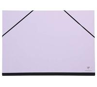 Clairefontaine 144603C - Un carton à dessin fermeture élastiques 26x33 cm, Lilas