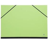 Clairefontaine 144604C - Un carton à dessin fermeture élastiques 26x33 cm, Vert