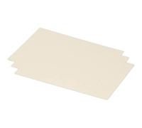 Clairefontaine 1617C - Paquet de 25 Cartes Simples - Format 15,8x22,2cm - 210g/m² - Coloris Ivoire - Cartons d'Invitation Evènements et Correspondance - Gamme Pollen - Papier Premium Lisse