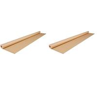 Clairefontaine 195071C - Un Rouleau De Papier Kraft Brut - 10x0,70m - 70g - Emballage Cadeaux, DIY, Loisirs Créatifs, Artisanat (Lot de 2)