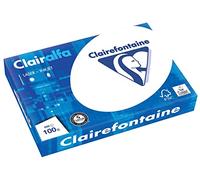 Clairefontaine 1951C - Clairalfa - Lot de 500 Feuilles de Papier - A3 - 100 g - Blanc