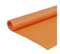 Clairefontaine 195758C - Un Rouleau Kraft Papier Vergé - Couleur : Orange - Dimensions : 10x0,70m - 65g - Emballage Cadeaux, DIY, Artisanat