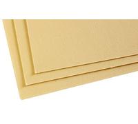 Clairefontaine 197012C Paquet Papier Pastelmat - 5 Feuilles Carte Spéciale pour Pastels Secs - 24x32 cm 360g - Bouton d'Or