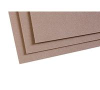 Clairefontaine 197013C Paquet Papier Pastelmat - 5 Feuilles Carte Spéciale pour Pastels Secs - 24x32 cm 360g - Brun