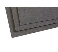 Clairefontaine 197015C Paquet Papier Pastelmat - 5 Feuilles Carte Spéciale pour Pastels Secs - 24x32 cm 360g - Anthracite