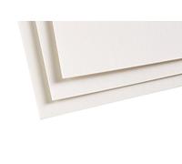 Clairefontaine 197016C Paquet Papier Pastelmat - 5 Feuilles Carte Spéciale pour Pastels Secs - 24x32 cm 360g - Blanc